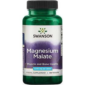 Swanson Magnesium Malate, 150mg Elemental Magnesium 60 tablets