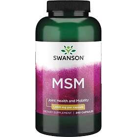 Swanson MSM Methylsulfonylmethane, 500mg 250 caps