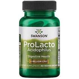 Swanson Probiotic Prolacto Acidophilus (60 Capsules)