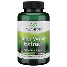 Swanson Red Wine Extract, 500mg 90 Capsules