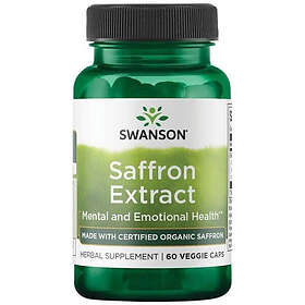 Swanson Saffron Extract 2% Safranal, 30mg 60 Vege Capsules
