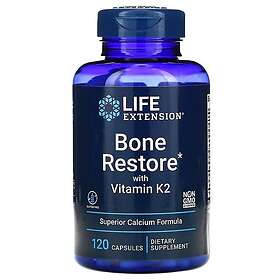 Life Extension Bone Restore with Vitamin K2 120 caps