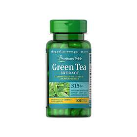 Puritan's Pride Green Tea Standardized Extract 315 mg 100 Capsules