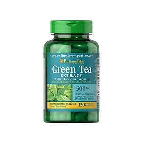 Puritan's Pride Green Tea Standardized Extract 500 mg 120 Capsules