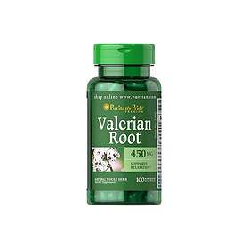 Puritan's Pride Valerian Root 450 mg 100 Capsules