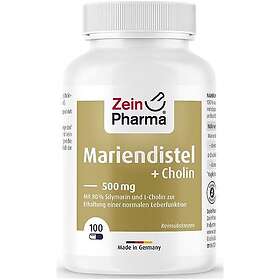 Zein Pharma Milk Thistle Choline, Liver Complex 100 caps