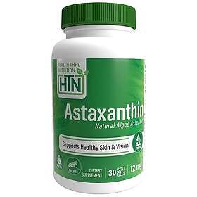 Health Thru Nutrition Astaxanthin, 12mg 30 softgels