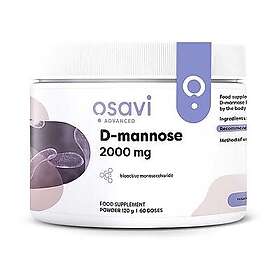 Osavi D-mannose Powder 2000mg 120g