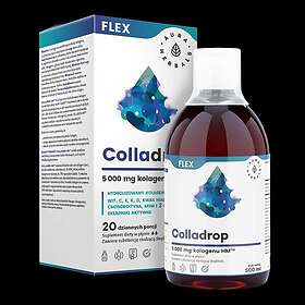 Aura Herbals Colladrop Flex, Marine Collagen, 5000 mg 500ml