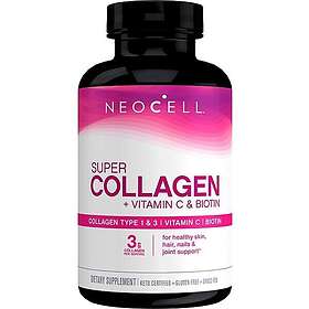 Neocell Nutrition Super Collagen Vitamin C & Biotin, 180 tabs