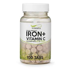 Viterna Iron Vitamin C 100 tabletter