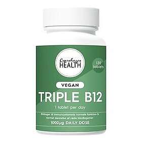 Copenhagen Health Helth Triple B12 Vegan 120 tabletter