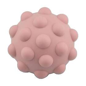 Tiny Tot Bold Sensory Silicone Fidget Ball 10 cm Blush unisex