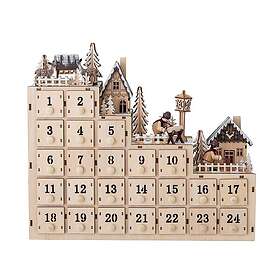 Richie Calendrier de l'Avent 33x38 cm Natur