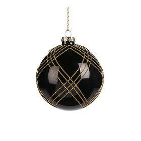 Holiday Collection Striped Net Bauble