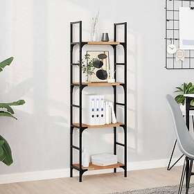 vidaXL Flytende hyller 3 stk 40x20x2 cm behandlet massivt akasietre