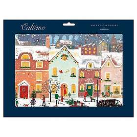 Christmas Town Houses in the Snow Caltime Advent Calendar