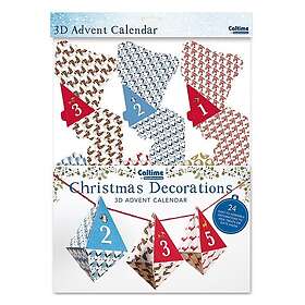 Animal Decorations 24 to Build Advent Calendar