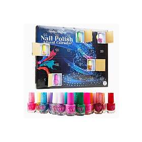 KreativeKraft Kids Girls 24 Pieces Nail Advent Calendar 2023