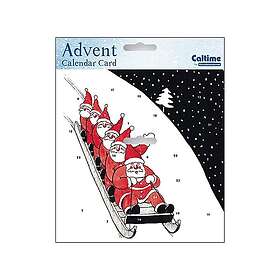 Sledging Santa Advent Calendar