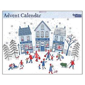 Christmas Shopper Snow and Sledges Caltime Advent Calendar