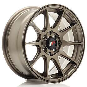 Japan Racing JR Wheels JR11 15x7 ET30 4x100/114 Matt Bronze