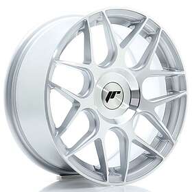 Japan Racing JR Wheels JR18 16x7 ET20-35 BLANK Silver Machined Face