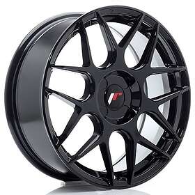 Japan Racing JR Wheels JR18 17x7 ET20-40 4H BLANK Gloss Black