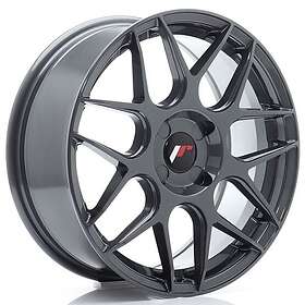 Japan Racing JR Wheels JR18 17x7 ET20-40 4H BLANK Hyper Gray