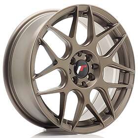Japan Racing JR Wheels JR18 17x7 ET40 4x100 Matt Bronze