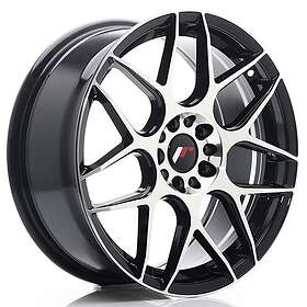 Japan Racing JR Wheels JR18 18x7,5 ET40 5x112/114 Black Machined Face