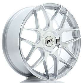 Japan Racing JR Wheels JR18 18x7,5 ET20-40 BLANK Silver Machined Face