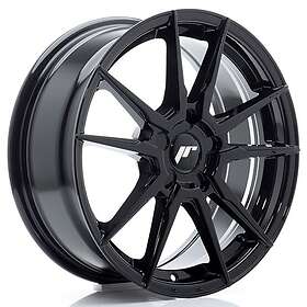 Japan Racing JR Wheels JR21 17x7 ET20-40 5H BLANK Gloss Black