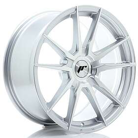 Japan Racing JR Wheels JR21 18x8 ET20-40 BLANK Silver Machined