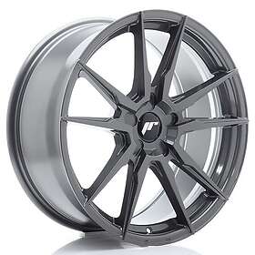 Japan Racing JR Wheels JR21 19x8 ET20-40 5H BLANK Hyper Gray