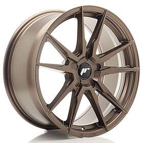 Japan Racing JR Wheels JR21 19x8 ET20-40 5H BLANK Matt Bronze