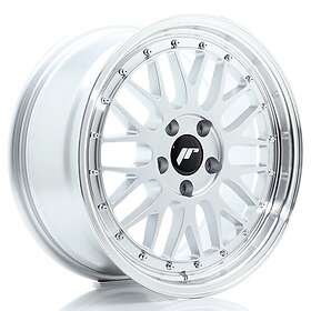 Japan Racing JR Wheels JR23 17x8 ET35 5x120 Hyper Silver w/Machined Lip