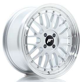 Japan Racing JR Wheels JR23 17x8 ET35 4x100 Hyper Silver w/Machined Lip