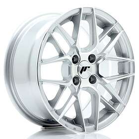 Japan Racing JR Wheels JR28 15x7 ET25 4x100 Silver Machined Face