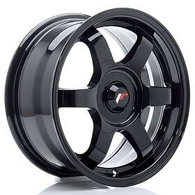 Japan Racing JR Wheels JR3 15x7 ET25-42 BLANK Gloss Black
