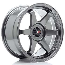 Japan Racing JR Wheels JR3 16x8 ET25 BLANK Gun Metal