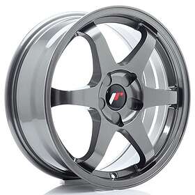Japan Racing JR Wheels JR3 17x7 ET20-42 5H BLANK Gun Metal
