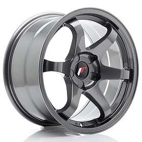 Japan Racing JR Wheels JR3 17x9 ET20-35 5H BLANK Gun Metal