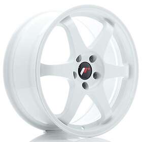 Japan Racing JR Wheels JR3 18x8 ET40 5x100 White