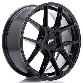 Japan Racing JR Wheels JR30 17x7 ET20-40 5H BLANK Gloss Black