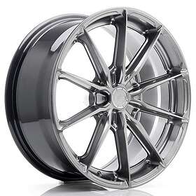 Japan Racing JR Wheels JR37 18x8 ET20-45 5H BLANK Hyper Black