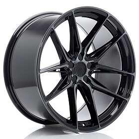Japan Racing JR Wheels JR44 20x10 ET15-35 5H BLANK Black Machined w/Tinted Face