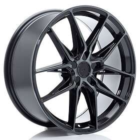 Japan Racing JR Wheels JR44 19x9 ET20-51 5H BLANK Black Machined w/Tinted Face