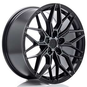 Japan Racing JR Wheels JR46 18x8 ET20-45 5H BLANK Black Machined w/Tinted Face