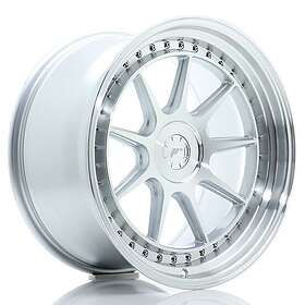 Japan Racing JR Wheels JR47 19x10 ET15-40 5H BLANK Silver Machined Face